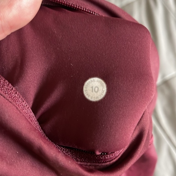 Lululemon Athletica Speed Wunder Mid-Rise Tight 28" *Speckle Shine Size 10 - Picture 7 of 7